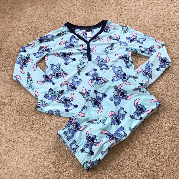 New! Disney large 12/14 two piece fleece pajama set.